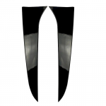 Auto tagaakna k&uuml;lgspoiler Canard Splitter trimmikatte kleebis sobib BMW X1 E84 2009-2015 jaoks Glossy Black