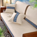 Uus Hiina stiilis t&auml;ispuidust diivanipadi Four Seasons universaalne libisemiskindel padi kaasaegne diivani kate 70*70cm