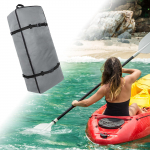 Paddleboard Backpack Rucksack Handbag Nylon Carrying Bag with Zipper Stand up Paddle Board Black Webbing