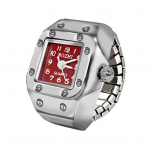 Sulamist s&otilde;rmus k&auml;ekell, elastne roostevabast terasest rihm, ruudukujuline sihverplaat meeste naiste paarikella s&otilde;rmes&otilde;rmus S&uuml;nnip&auml;evakingitus Moeaksessuaarid kollane