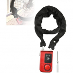 Bluetoothi ​​ketilukk, nutikas veekindel vargusvastane jalgratta ketilukk, rakenduse juhtimisega iOS/Android, sobib jalgratastele, mootorratastele ja ustele