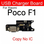 USB laadimisdoki pordi &uuml;hendusplaadi paindkaabel mikrofoniga Xiaomi Mi Poco F1 F2 Pro Poco X3 X2 C3 Mi Play remondiosade jaoks Mi Play Copy