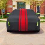 Autokate Veekindlad kerekatted V&auml;listingimustes kasutatavad tolmukattega Oxfordi riidest p&auml;ikesekaitsekreem BMW Chevrolet Camaro Fordile sedan or coupe S