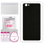 apgo Protective Skin Sticker for the back compatible with Kruger&Matz Live 4S, Wrap Film, Foil, Vinyl - Pattern Matrix