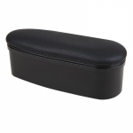 Autoukse k&auml;etoed Nahast ergonoomilised k&auml;etoed Auto salongiosad k&auml;e k&uuml;&uuml;narnuki tugik&auml;etoe k&otilde;rgenduspadi auto panipaik 1pcs must