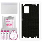 apgo Protective Skin Sticker for the back+sides compatible with Vivo Y21 2021, Full Wrap Film, Foil, Vinyl - Pattern Matrix
