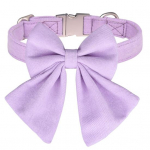 Koera kaelarihma saab graveerida &Uuml;hev&auml;rviline vibu reguleeritav kutsika kaelarihm Lemmikloom M lilla