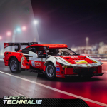 524 tk Fire Steed GT3 Tagasit&otilde;mmatav auto Laste ehitusklotsim&auml;nguasi Kingitus Ilma karbita