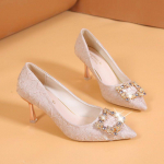 WTEMPO Terava ninaga &otilde;hukese kontsaga kingad Naiste kevadised ja s&uuml;gisesed madala kontsaga &uuml;hev&auml;rvilised kivist pehme tallaga libisevad k&otilde;rge kontsaga kingad Kerged libisemiskindlad 35 must