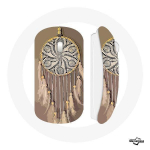 Souris Sans Fil Attrape R&ecirc;ve marron Capteur de R&ecirc;ves