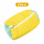 Kingad pesukott Mugav rebenemiskindel kingade pesukott Pesumasin Korduvkasutatav vastupidav t&otilde;mblukk tennisejalatsite puhastuskomplekt 1pcs