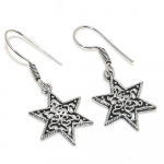Natural Traditional Look Handmade 925 Sterling Silver Gift Earring 1.65 o7s83