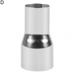 Roostevabast terasest auto modifitseeritud v&auml;ljalaske reduktor summuti toru komponendi adapteriga D