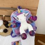 Plush lasteaiakott Baby Doll Unicorn seljakotid t&uuml;drukutele 25x 29cm