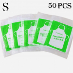 &Uuml;hekordselt kasutatavad l&auml;bipaistvad plastp&otilde;lled, veekindlad &otilde;likindlad toidup&otilde;lled 50 tk One Size roheline