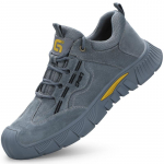 Meeste turvajalatsid Katkumatu terasest varbakingad Meeste torkekindlad turvasaapad Meeste t&ouml;&ouml;jalatsid Tossud Libisemisvastased turvasaapad 42