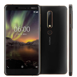 Renoveeritud Avatud Originaal Nokia 6.1 4G Android Kaheksatuumaline 5,5 tolli 4 GB RAM 64 GB ROM 16 MP 1080P Mobiiltelefon 1 SIM-kaardiga 3GB 32GB Simple must