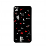 Coque - Maniacase - Huawei P8 Lite 2017 - Nike Jordan - Souple - Sportif valge