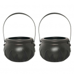 2 tk Halloweeni kommi&auml;mbrid n&otilde;ia pada kummitus k&otilde;rvitsa pealuu &auml;mber trikk v&otilde;i maius kommikaussi peotarbed kodukaunistus A