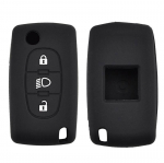 Silikoonist v&otilde;tme&uuml;mbris Citroen C1- C6 C8 Picasso Xsara jaoks Peugeot jaoks 107 206 308 307 3008 508 5008 must