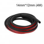Autoukse kummist tihendiriba tihendusribad kaitse servakaitsed sisekujunduse tarvikud autokleebised heliisolatsioon ilmastikuriba DZ t&uuml;&uuml;p 4M D(14mm x 12mm)