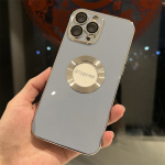 &Otilde;pilase L&auml;&auml;tse CD Muster iPhone'i &Uuml;mbris iPhone 11-14 jaoks - Galvaniseeritud TPU &Uuml;hev&auml;rviline iPhone 14