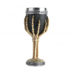 Horrible Resin Skull Head Roostevabast terasest veinitops Pokaal Skull Vein Chalice Cup Gooti Halloween Dekoratiivne Viski Kokteili Joogi Joogiklaas A