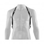 Meeste naiste punkriv&ouml;&ouml; Punk-stiilis reguleeritavad kunstnahast rakmed, pandlaga rihmad, r&otilde;ivatarvikud punane