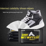 12/30/80 tk/pakis T&otilde;hustatud helendav hooldus Pesuvabad valgete kingade puhastuslapid &Uuml;hekordselt kasutatavad kingade poleerimislapid Plekieemalduslapid Tossude veevaba puhastusvahend 12pcs/bag