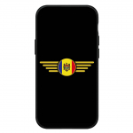 iPhone 15 14 Xiaomi Redmi Note 13 12 11 10 Pro Max X 8 XR jaoks Samsung Galaxy S24 S23 A15 13C Huawei OPPO kollane must Moldova kaardi lipp telefoni &uuml;mbris for Samsung Galaxy A25 161mm boolus