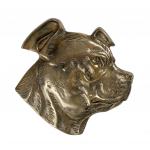 Staffordshire Bull Terrier, Staffy - commemorative plaque with a dog, personalized thank you, award, diploma with dedication from the Art-Dog brand