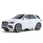 1/24 Benz GLE350 GLE maastur sulamist auto survevalatud ja m&auml;nguautod automudel heli ja valgusega tagasit&otilde;mmatav auto m&auml;nguasjad lastele kingitused valge
