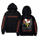 Tugevaim Kangelane Saitama Sensei Hupparid Anime One Punch Unisex Tr&uuml;kitud Huppar Naljakas Unisex Unisexga &Uuml;legabariidiline Dressipluus L