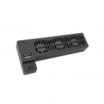 Jahutusventilaator Xbox One X-i jaoks, v&auml;line USB-jahuti s&uuml;steemijahuti 3 jahutusventilaatoriga Xbox One X-i m&auml;ngukonsooli jaoks 14*5.6*3cm must