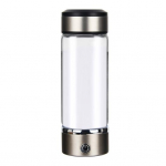 420 ml vesiniku vee ionisaatori tass kaasaskantav laetav kiire elektrol&uuml;&uuml;si vesinikurikka veemasina klaaspudel h&otilde;be