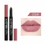 Veekindel huulepulgapliiats Matte Velvet Mist Top naiste huulepulga pliiats Bean Paste Rose koos teritajaga automaatne huulelainer