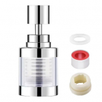 45293 tk kraani veefilter 360 kraadi p&ouml;&ouml;rlev eemaldab kloori raskemetallid 1pc