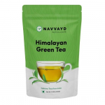 Navvayd Himaalaja roheline tee (100 g, 50 tassi) | Looduslik, kaaluj&auml;lgimise ja salenemise tee | Lahtised lehed &ndash; naudi kuumalt v&otilde;i k&uuml;lmalt