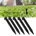 5 telgivaiad, tihvtid, varikatus Maapealne aed Kerge k&auml;mping 14.5CM kollane