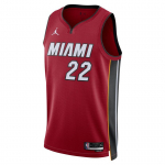 Jordan Miami Heat V-kaelusega varrukateta korvpallivorm Meeste vormid Punane DO9532-608 M