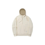 Li Ning X Jackie Chan Kung Fu Seeria Tr&uuml;kitud Kapuutsiga Puseroo Unisex Puseroo Paberivalge AWDT673-3 M