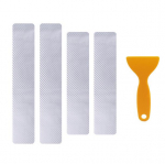 4 tk autoukse s&uuml;sinikkiust kleebis 3D-kile auto tervituspedaali kaunistus l&ouml;&ouml;givastane kaitse h&otilde;be