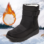 Naiste k&otilde;rge &uuml;laosaga talvesaapad, pluss samet, soe, paks, suur 42 38 must