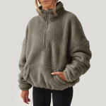 Naiste pl&uuml;&uuml;sist dressipluus Naiste mood vabaaja pikkade varrukatega tasku, n&ouml;&ouml;riga kapuutsiga t&otilde;mblukuga paks pullover dressipluus S