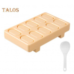 Onigiri sushivormi Nigiri Bento riisipallide valmistamise t&ouml;&ouml;riist 10 &uuml;hes Jaapani k&ouml;&ouml;gi minivormi sushi valmistamise t&ouml;&ouml;riist perele kollane