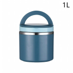 630/1000 ml toidutermospurk isoleeritud supitopsiga termosed roostevabast terasest l&otilde;unas&ouml;&ouml;gikarp termos hoiab koolilastele kuumalt L sinine