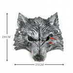 Halloweeni hirmutavad maskid Uudsus Hundipea &otilde;udusmaskid Cosplay kost&uuml;&uuml;m Realistlik lateks Festivalitarbed Lastele T&auml;iskasvanute m&auml;nguasjade hulgim&uuml;&uuml;k