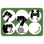 Ins Cute Puppy Pehme Diatomiga muda imav libisemisvastane Kiiresti Kuiv Vannituba WC WC Uksematt Jalamatt 40 * 60cm [Diatom Mud]