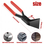 K&auml;si&otilde;mblusseadmed Metallist teraspleki painutaja Metalli painutus- ja meelitustangid lehtede painutamiseks ja tasandamiseks