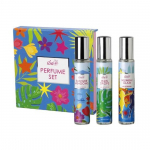 Iba Spray Perfume Set (Rain Drops, Kashmir Meadows, Mumbai Glam), 15 ml x 3 | Travel Size Bottles, Long Lasting of Floral, Fruity & Spicy Notes